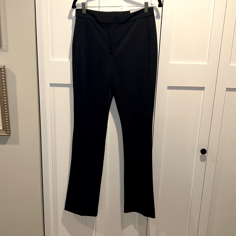 NWT White House Black Market Sz 4R. Classic Navy slim pants